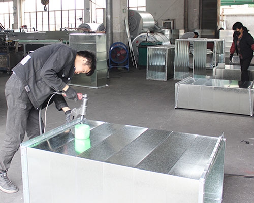不鏽鋼風管設備（bèi）展示